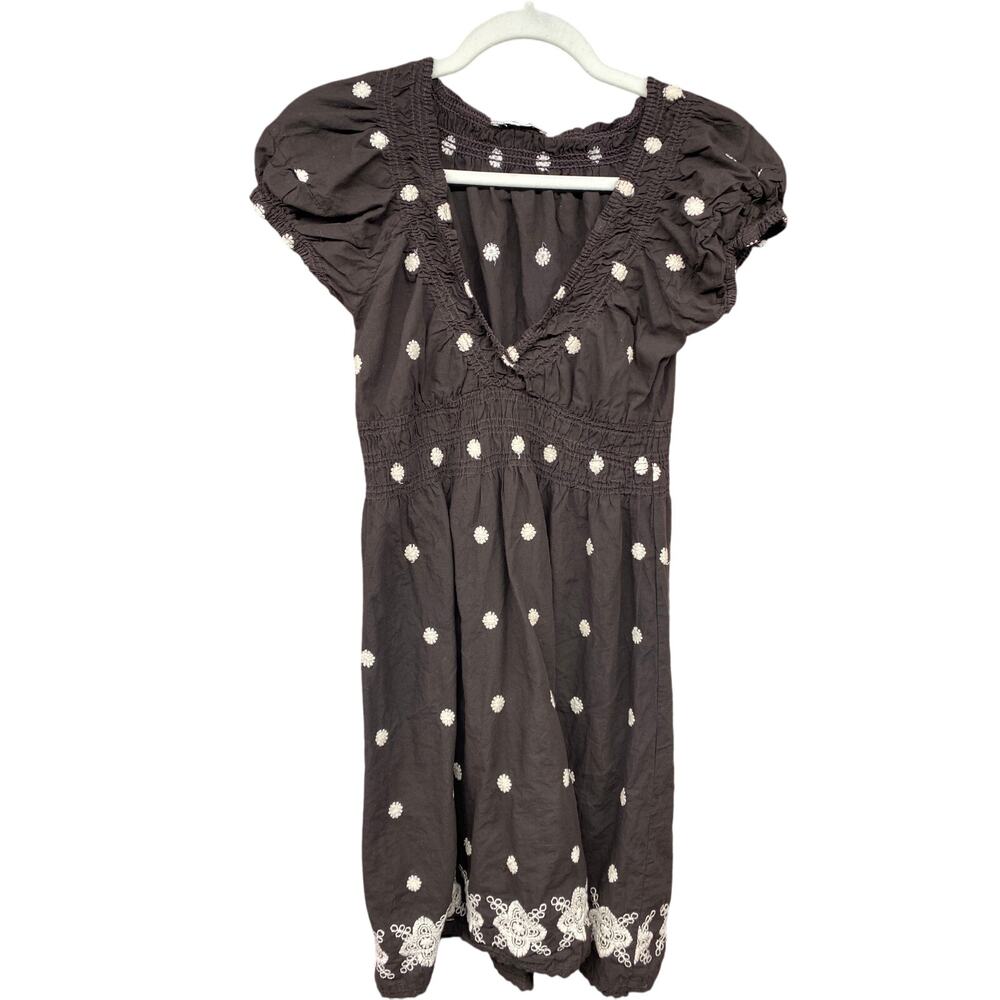 VINTAGE x Y2K 90's Stretchy Sweet Babydoll Girly Women's Mini Dress XS